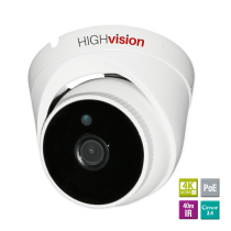 HighVision – LD80 PoE / 8MP (4K felbontás) IP kamera 