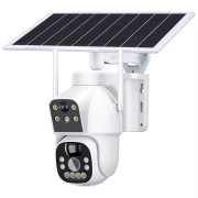 HighVision Dual Lens Solar Wifi (PTZ, 2MP, 3,6mm + 4mm kamera, akku, 8W napelem)