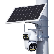 HighVision Dual Lens Solar Wifi (PTZ, 2MP, 3,6mm + 4mm kamera, akku, 8W napelem)