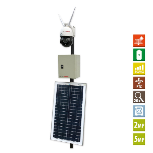 Highvision – MobileCam – Ipari napelemes megfigyelő állomás