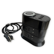Spycharger - Töltő és USB elosztóba rejtett kémkamera