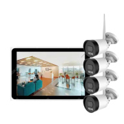 HighVision – 4 kamerás WiFi szett, 10" monitorral, jelismétlővel, 3MP